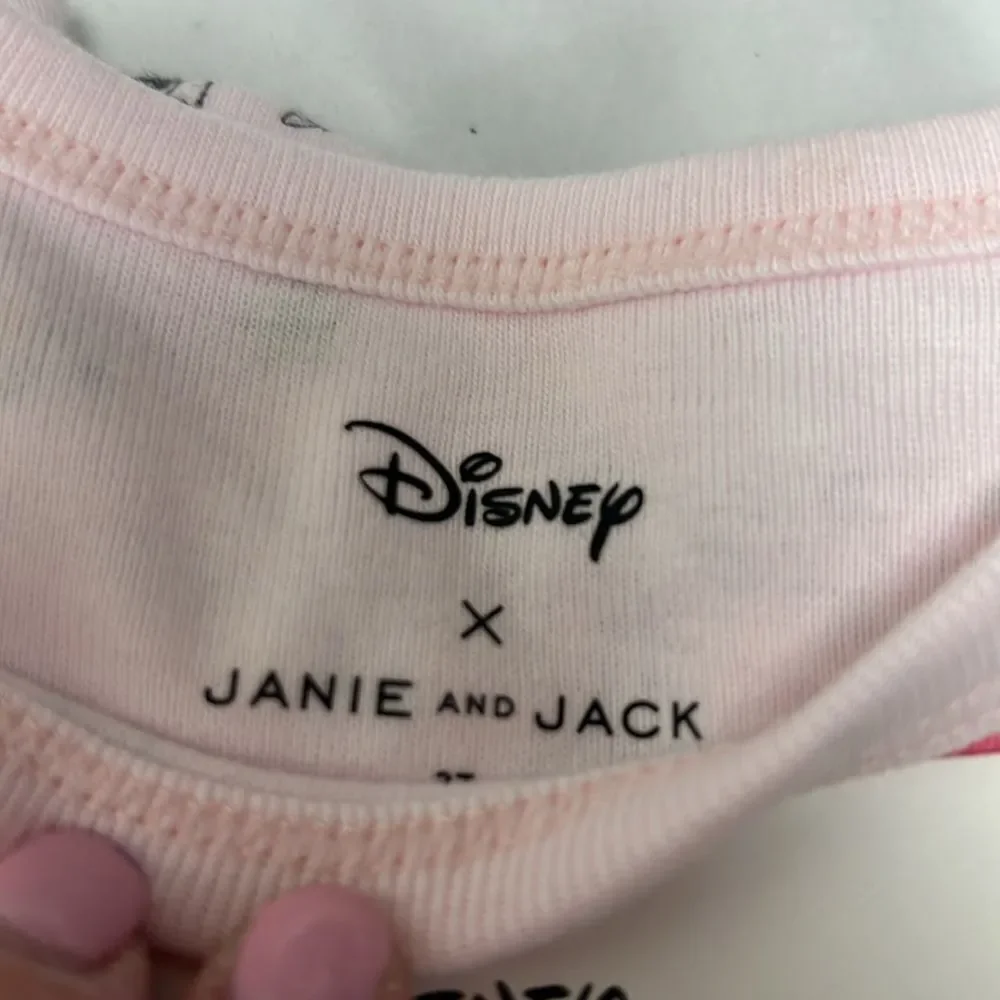 Janie and Jack 100049410 Pink Good Night Short Pajama Disney Friends NWT 2T